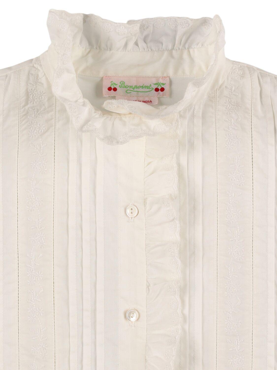 BONPOINT Cotton Poplin Shirt