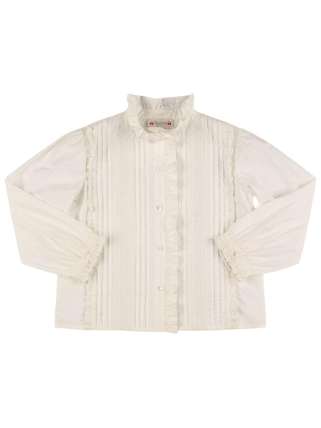 BONPOINT Cotton Poplin Shirt