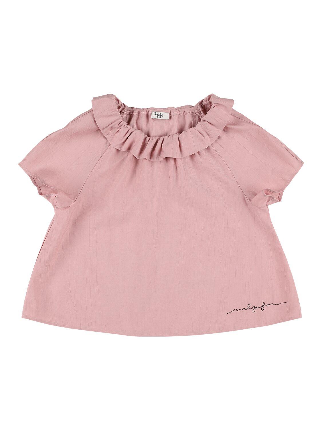 IL GUFO Embroidered Viscose Blend Shirt