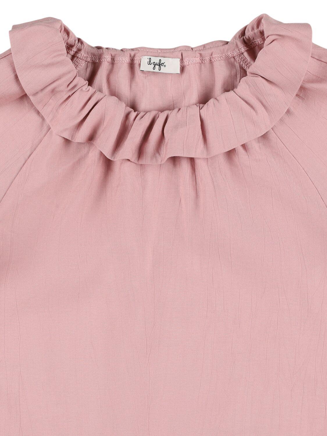 IL GUFO Embroidered Viscose Blend Shirt