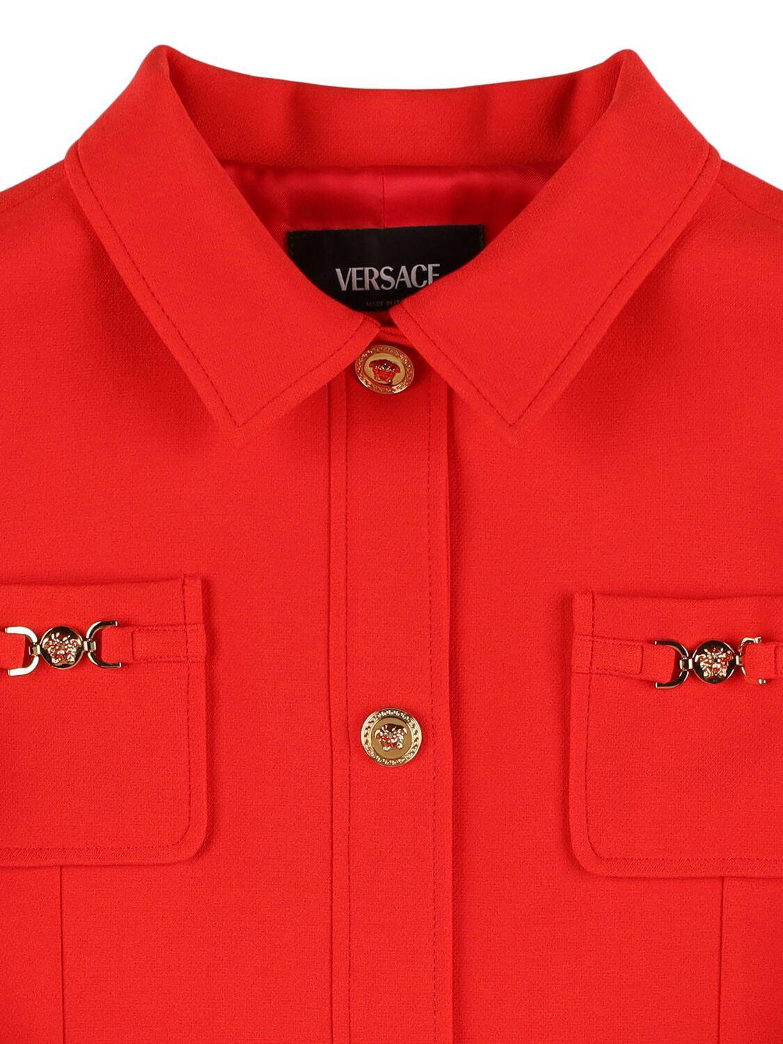VERSACE Stretch Cady Jacket