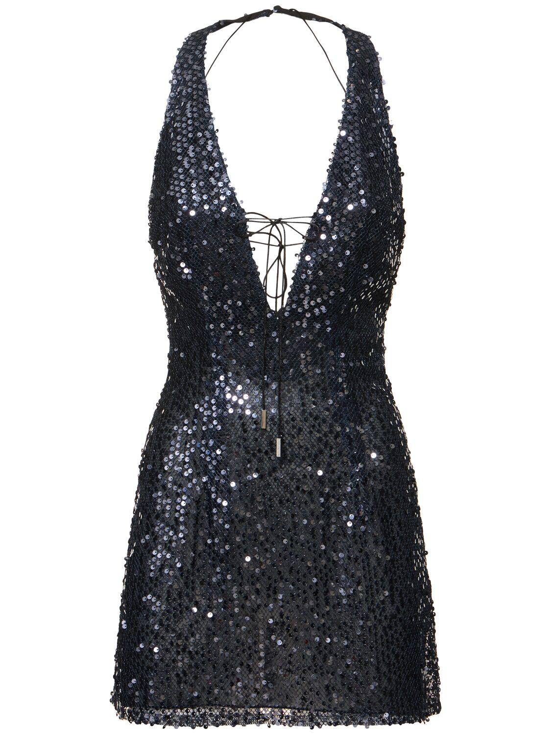 16ARLINGTON Alba Sequined Mini Dress