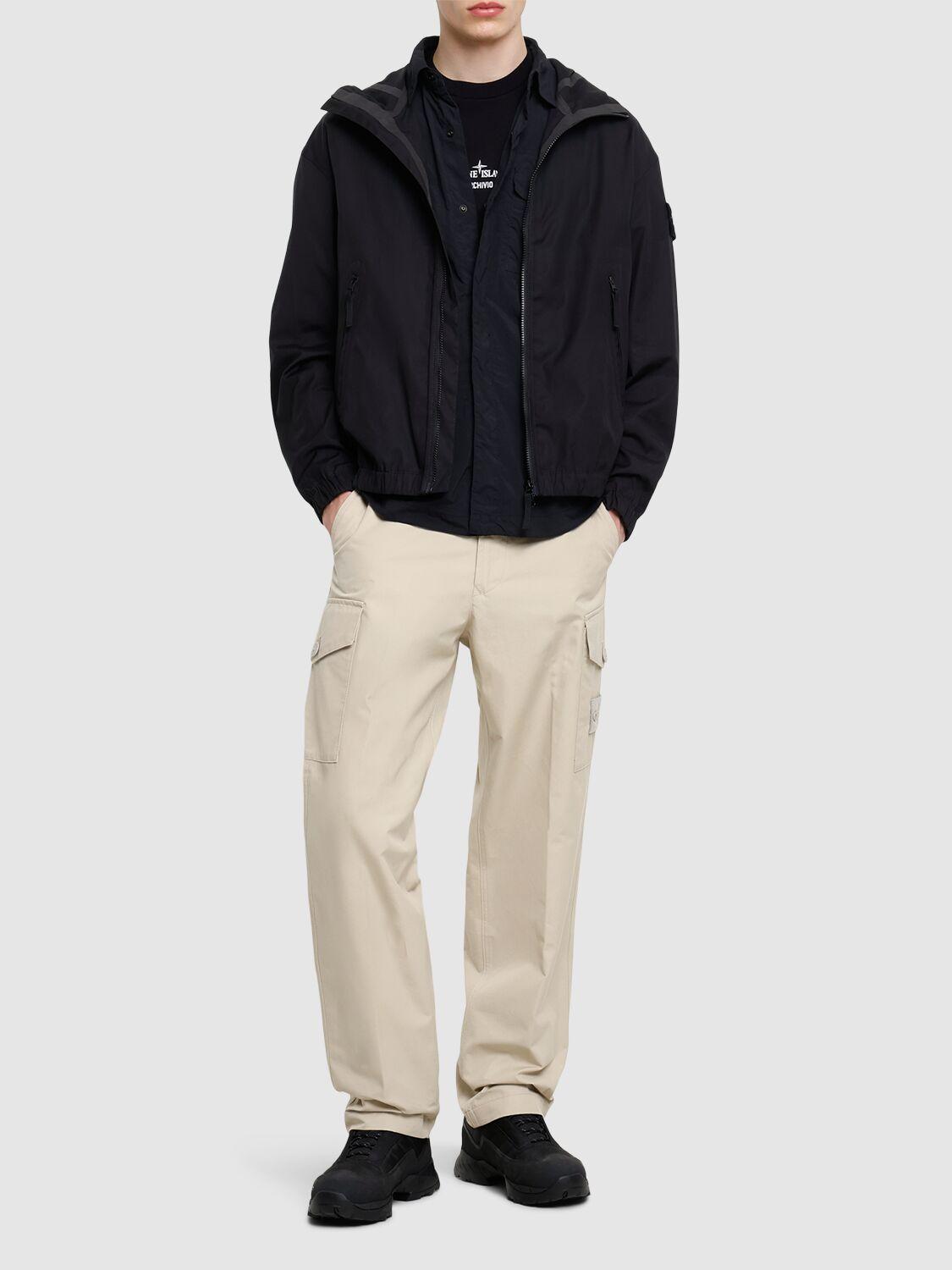 STONE ISLAND Hooded Zip Jacket