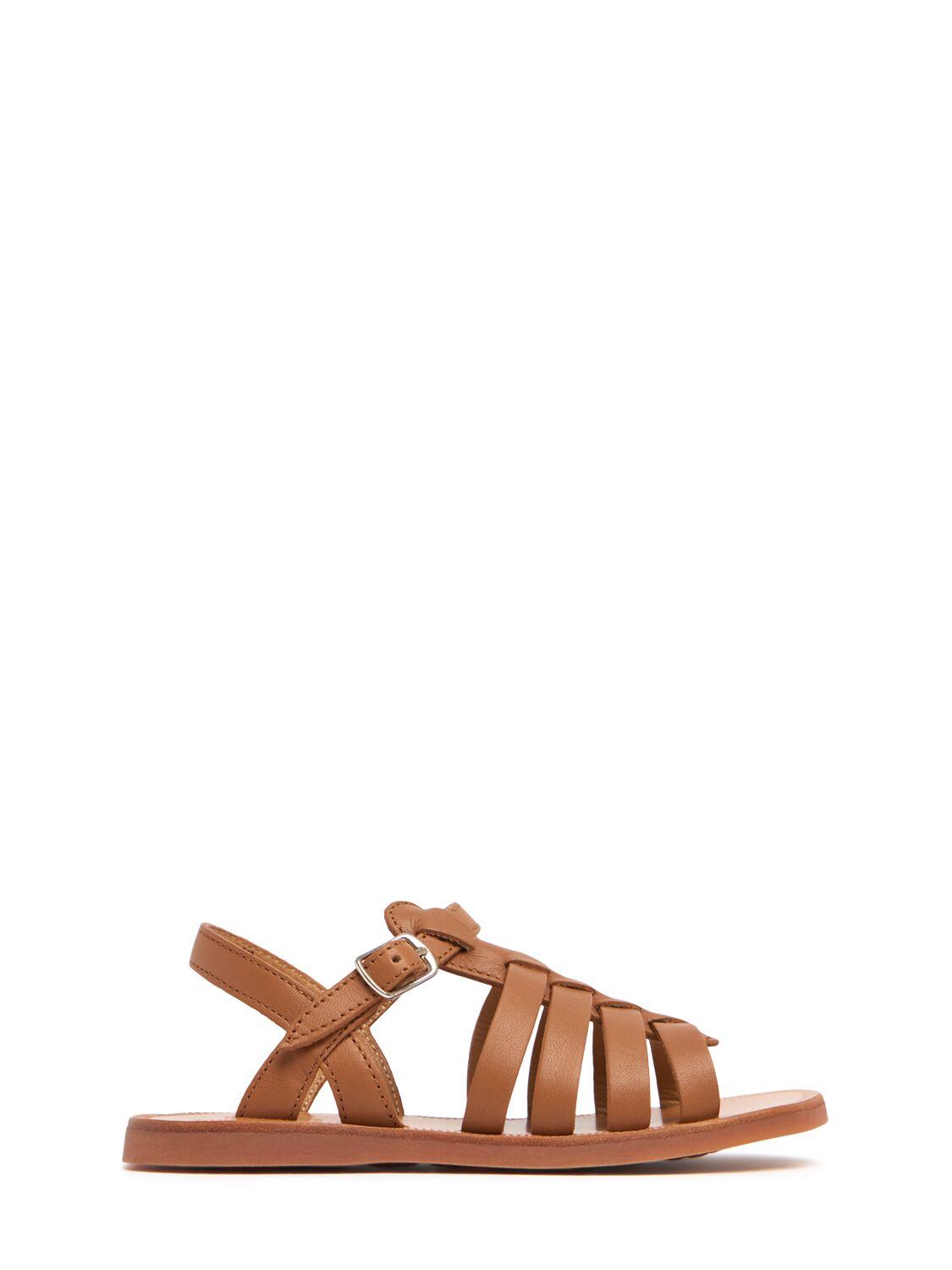POM D'API Leather Sandals