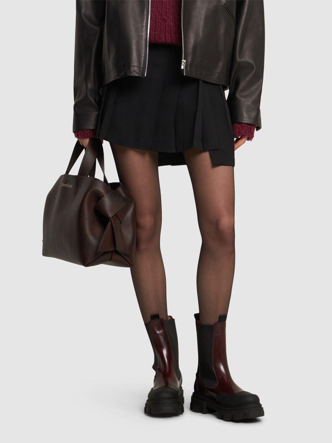 GANNI Mid Cleated Chelsea Boots