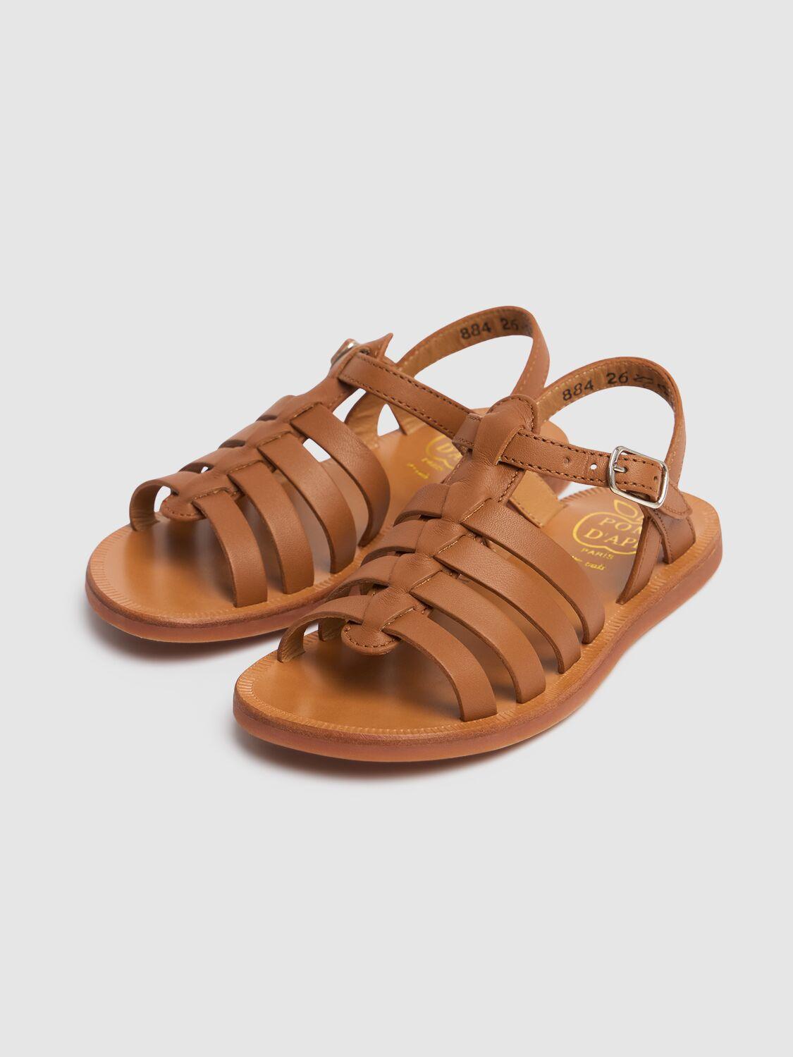POM D'API Leather Sandals