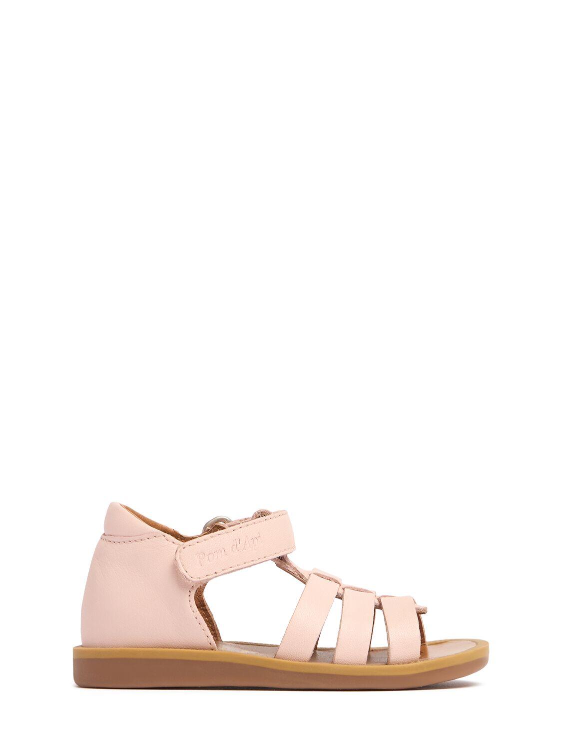 POM D'API Leather Strap Sandals