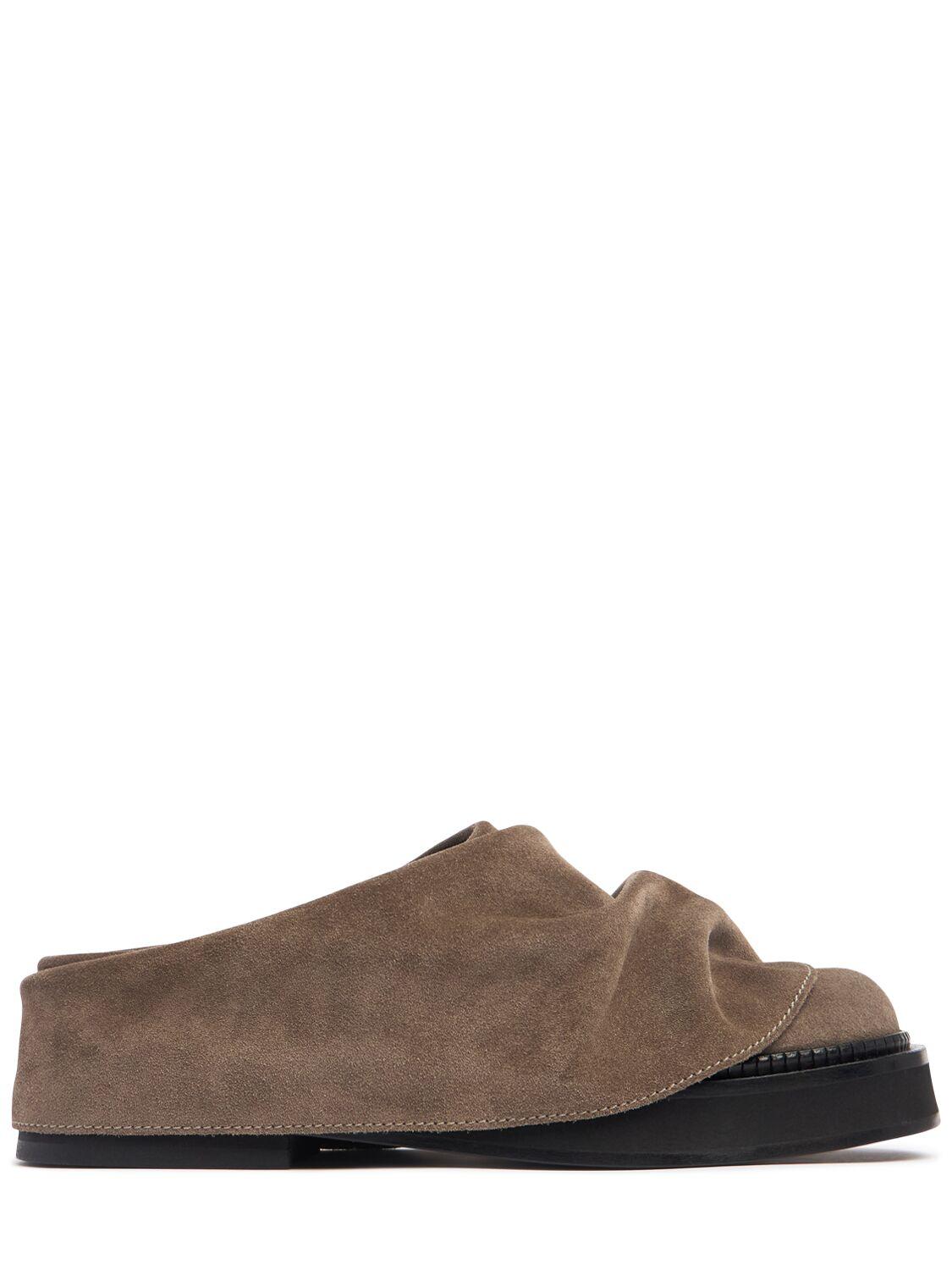 THE ATTICO Mini Robin Suede Mules