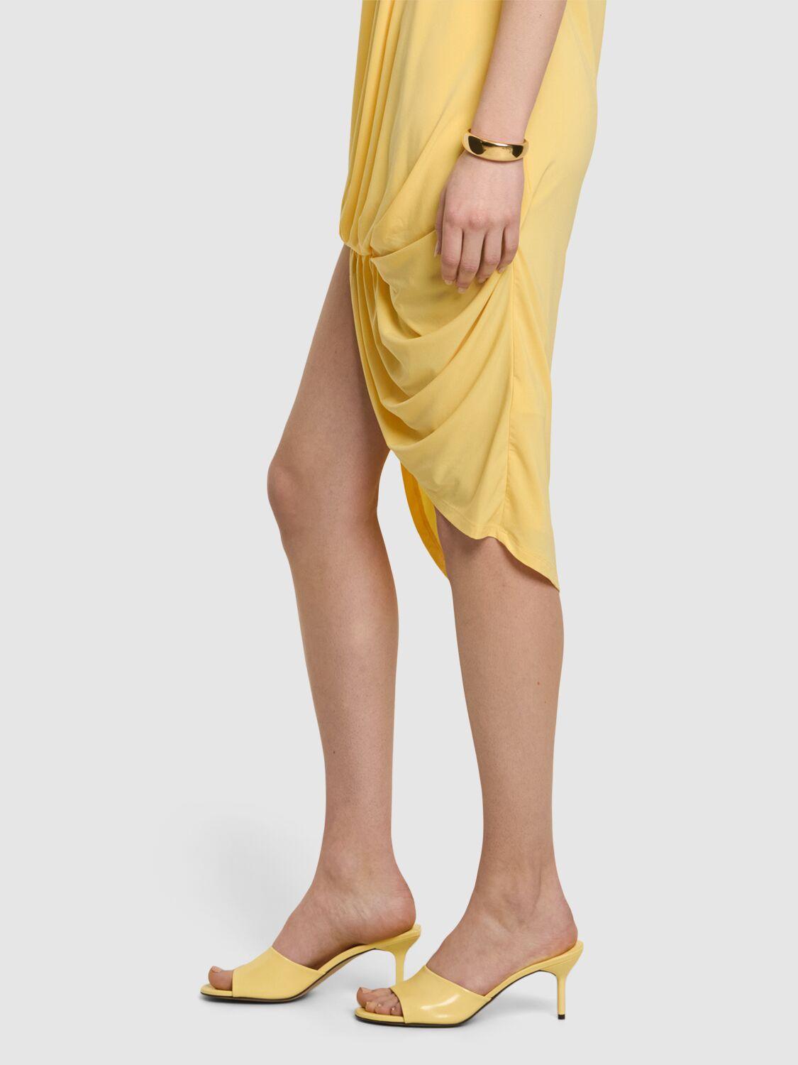 JACQUEMUS Les Cubisto Leather Mules