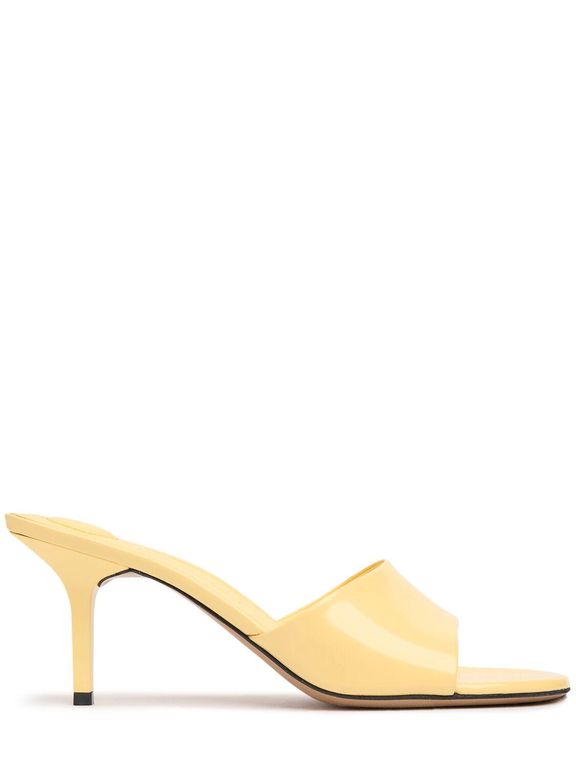 JACQUEMUS Les Cubisto Leather Mules