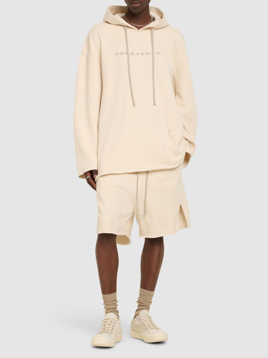 RICK OWENS DRKSHDW Peter Logo Hoodie