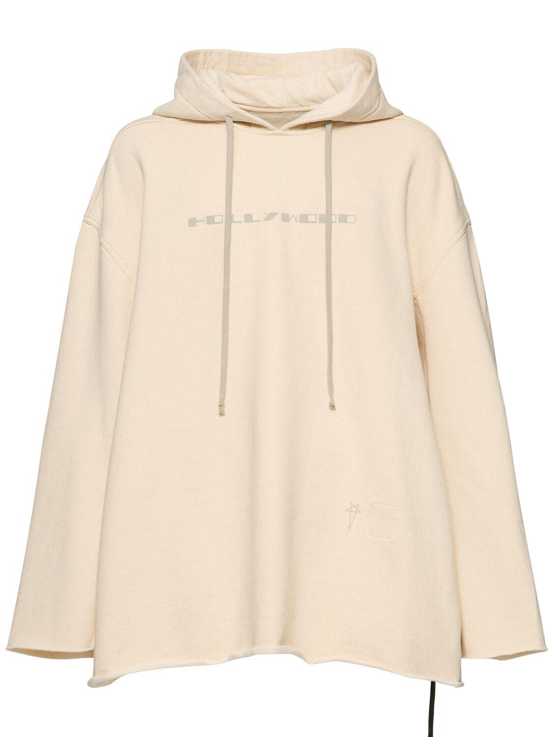 RICK OWENS DRKSHDW Peter Logo Hoodie