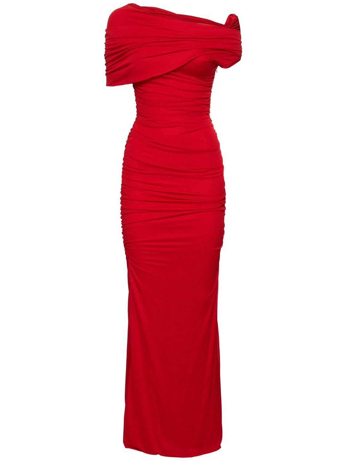 BLUMARINE Jersey Sablé Dress