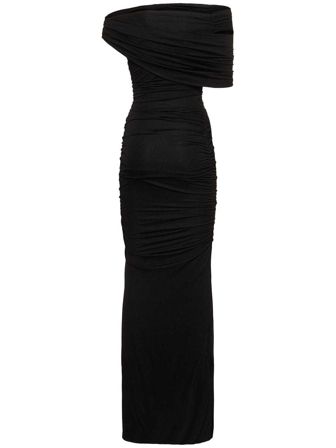 BLUMARINE Jersey Sablé Dress
