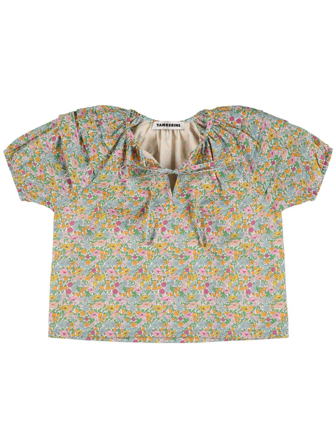 TANGERINE Printed Cotton Shirt