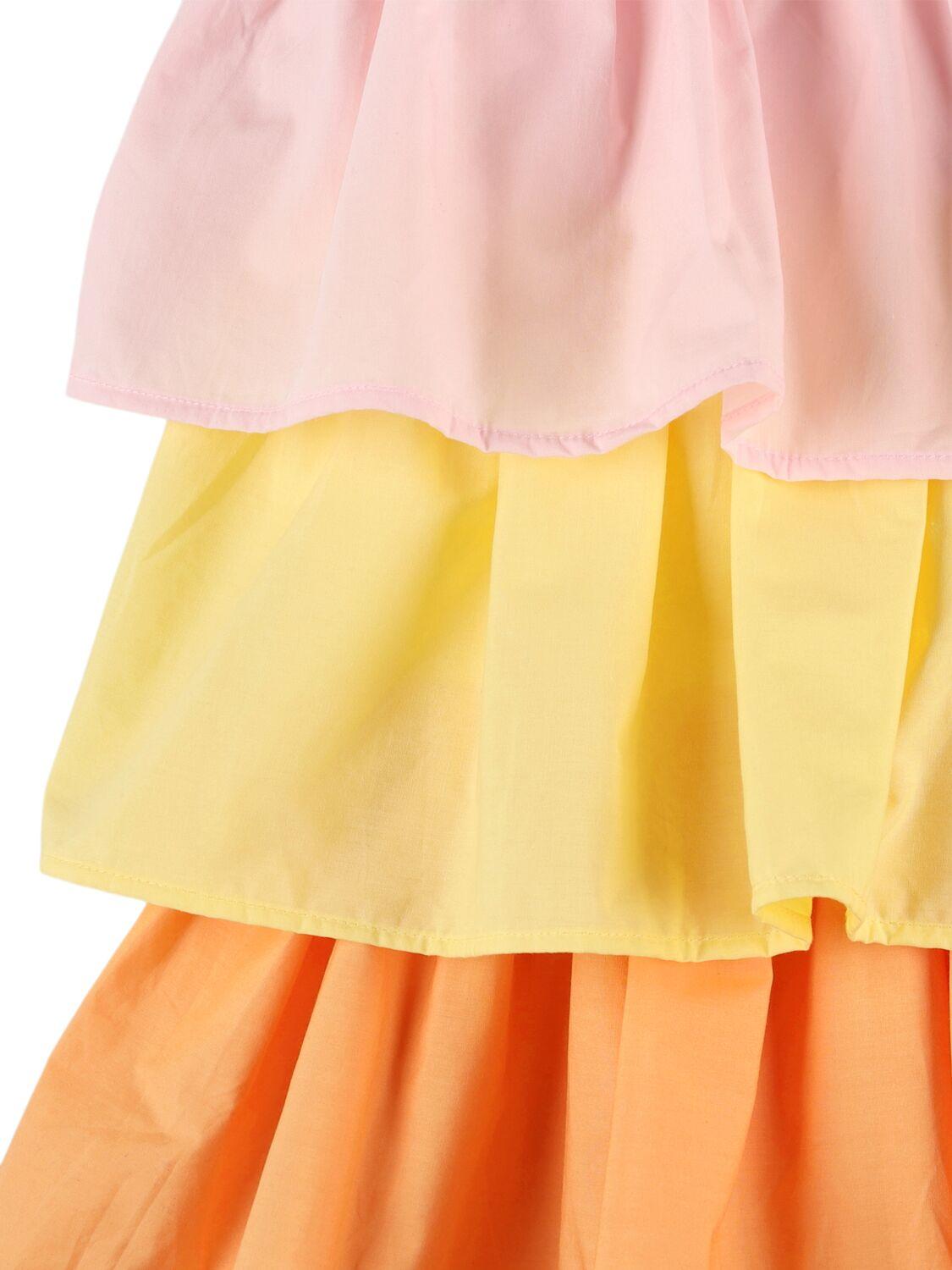 MOLO Tiered Organic Cotton Poplin Dress