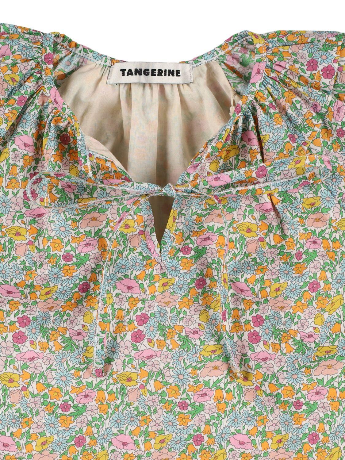 TANGERINE Printed Cotton Shirt