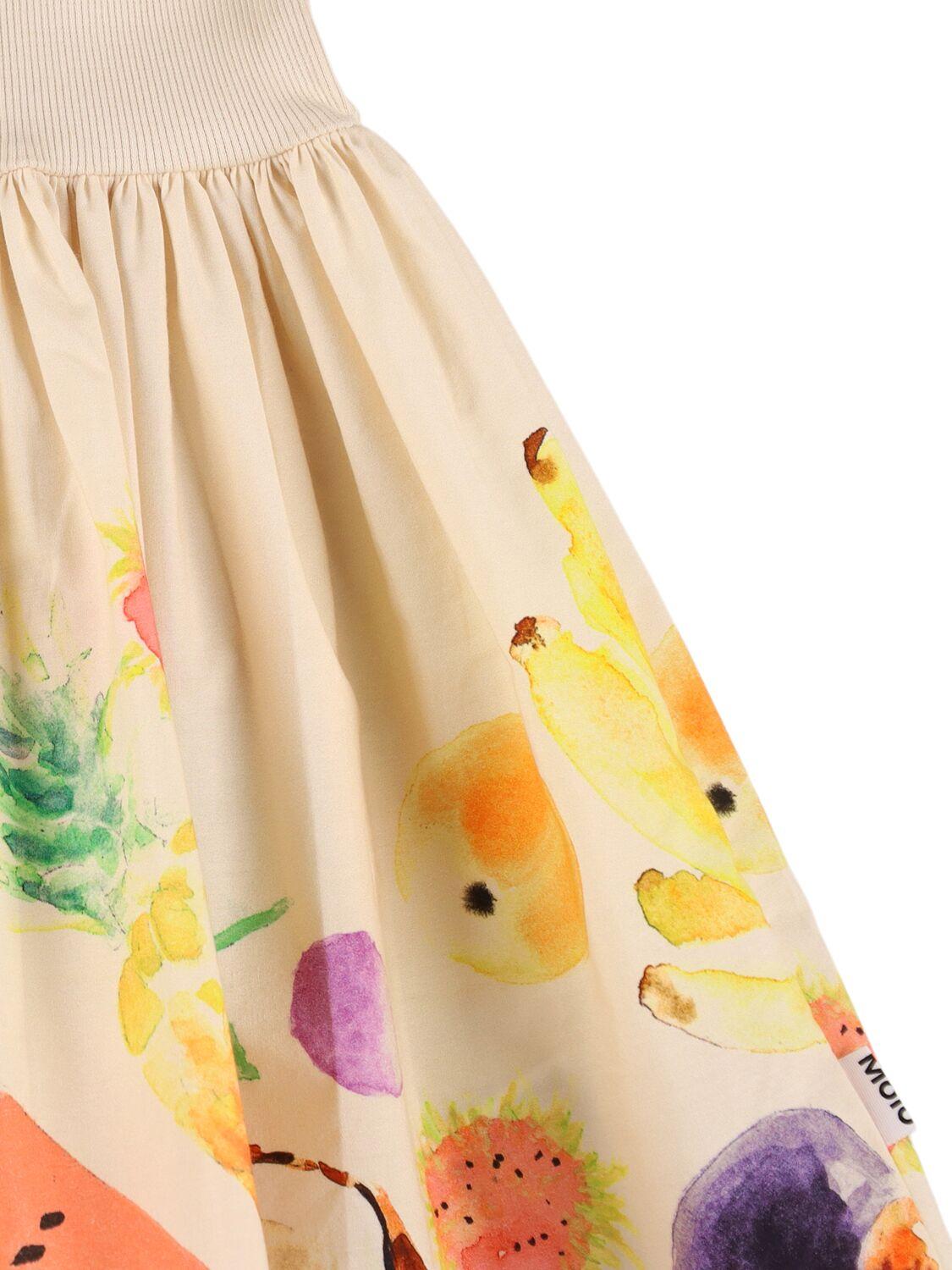 MOLO Fruit Organic Cotton Blend Poplin Dress