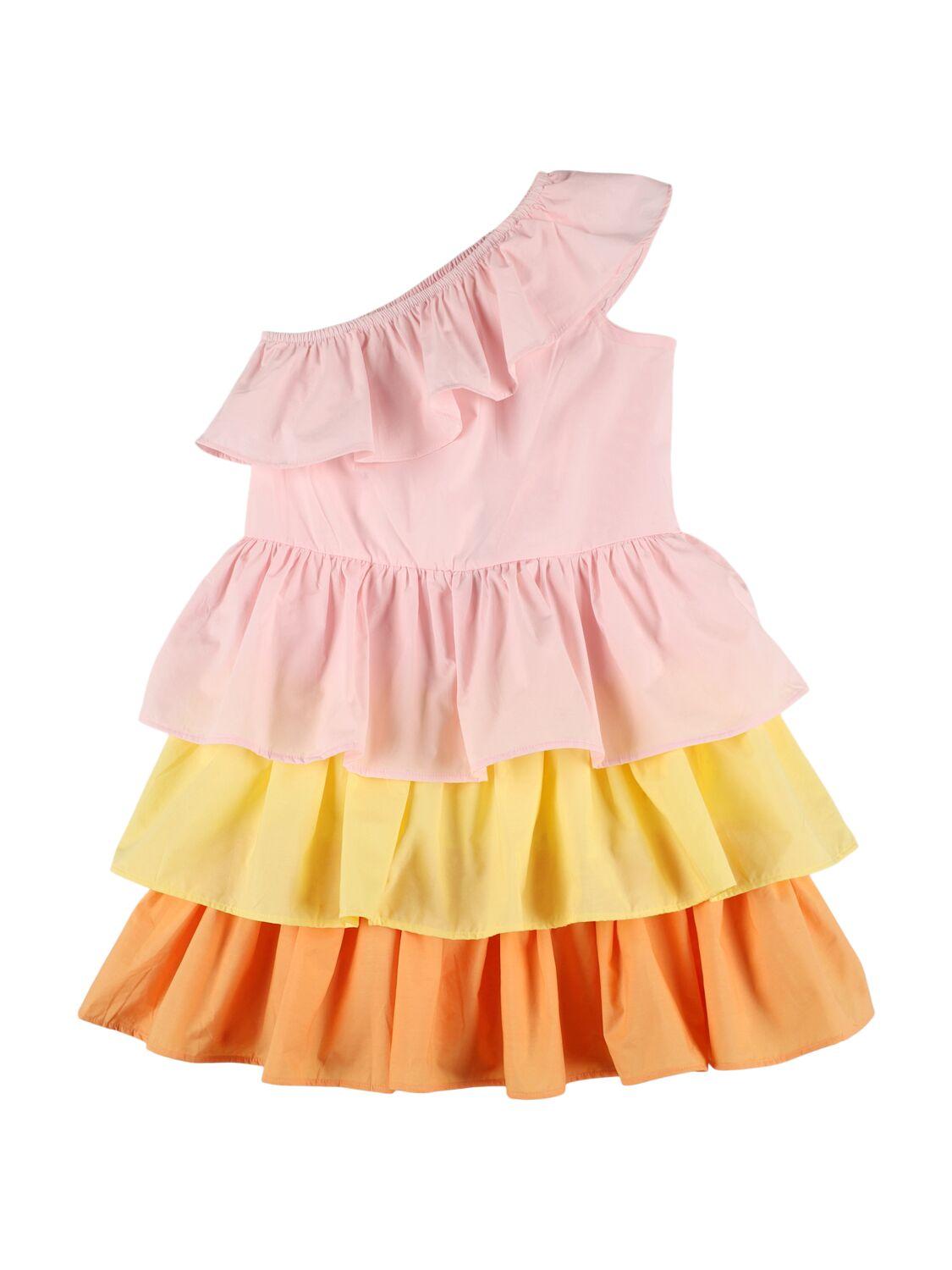 MOLO Tiered Organic Cotton Poplin Dress