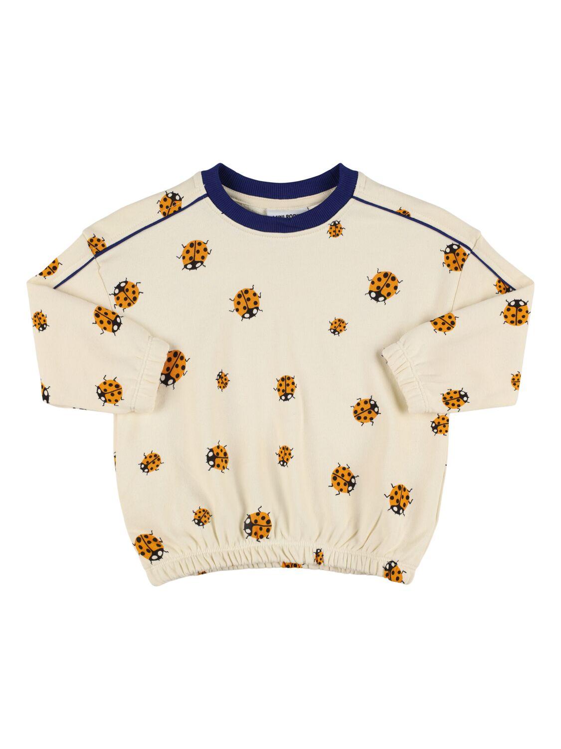 MINI RODINI Printed Cotton Sweatshirt
