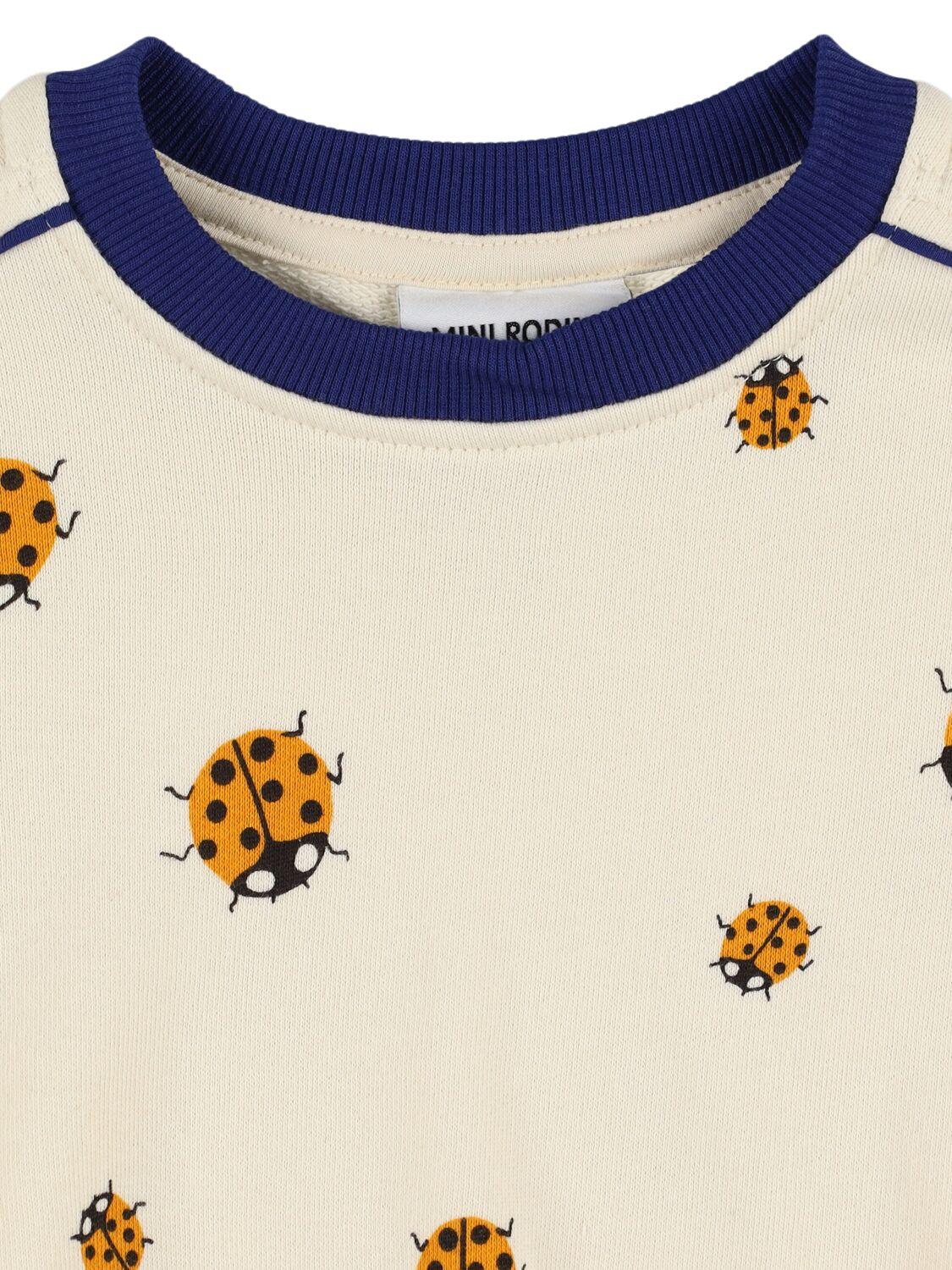 MINI RODINI Printed Cotton Sweatshirt