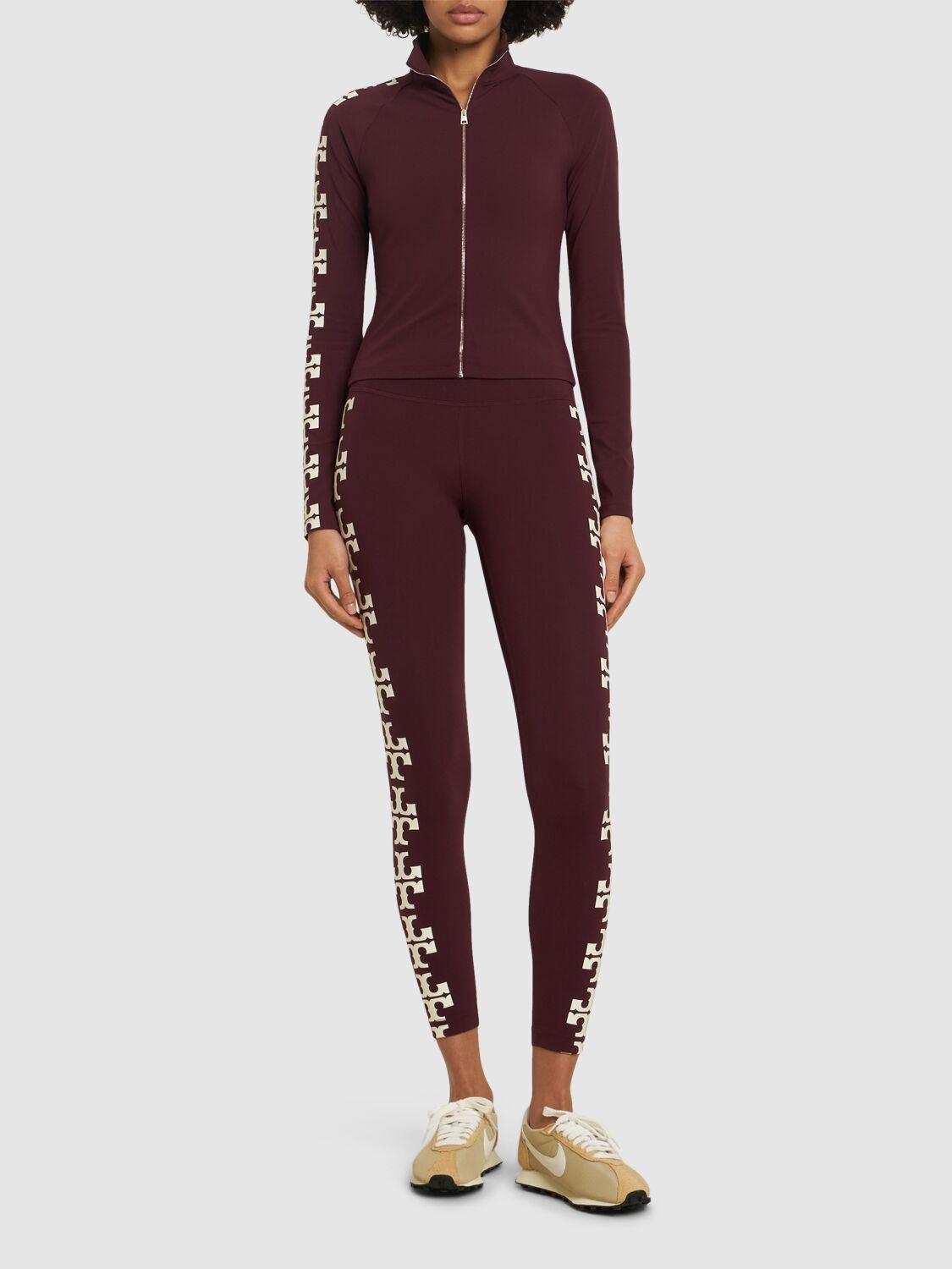 TORY SPORT Logo 7/8 Compression Leggings