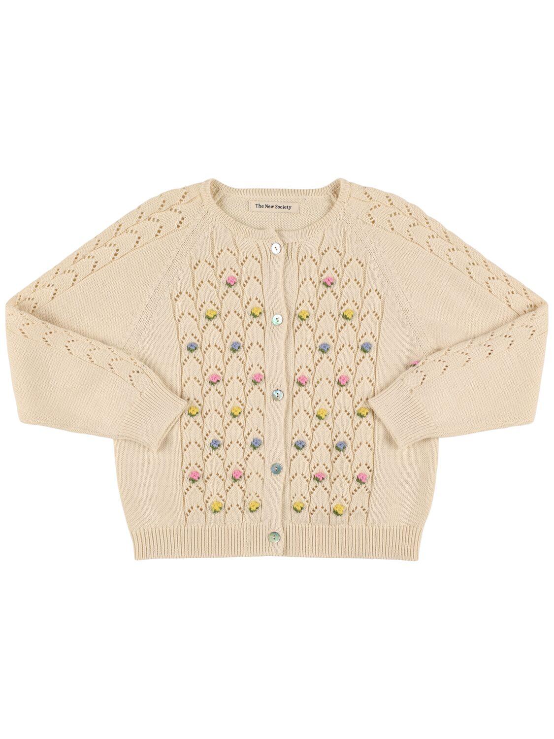 THE NEW SOCIETY Organic Cotton Knit Cardigan