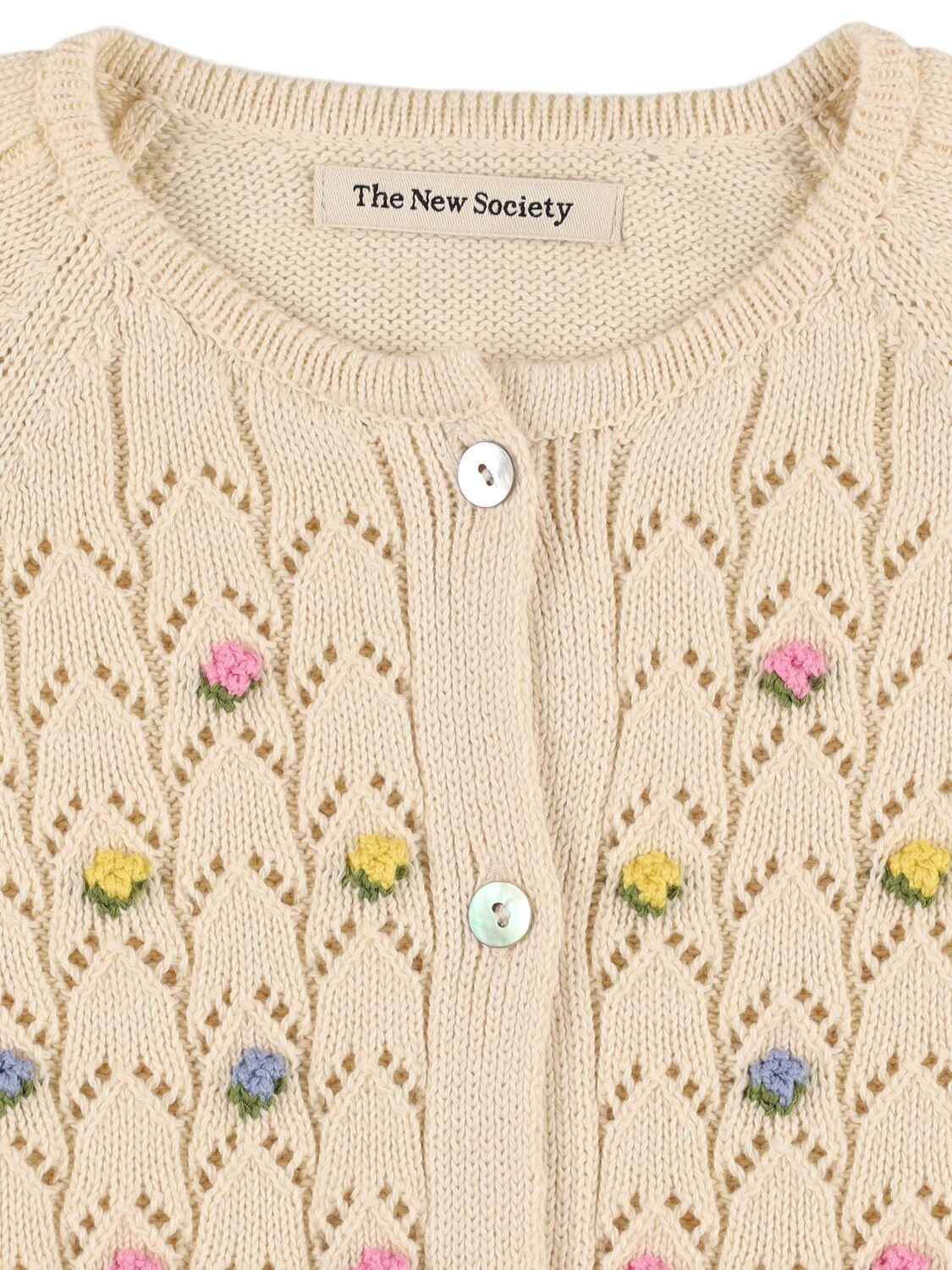 THE NEW SOCIETY Organic Cotton Knit Cardigan