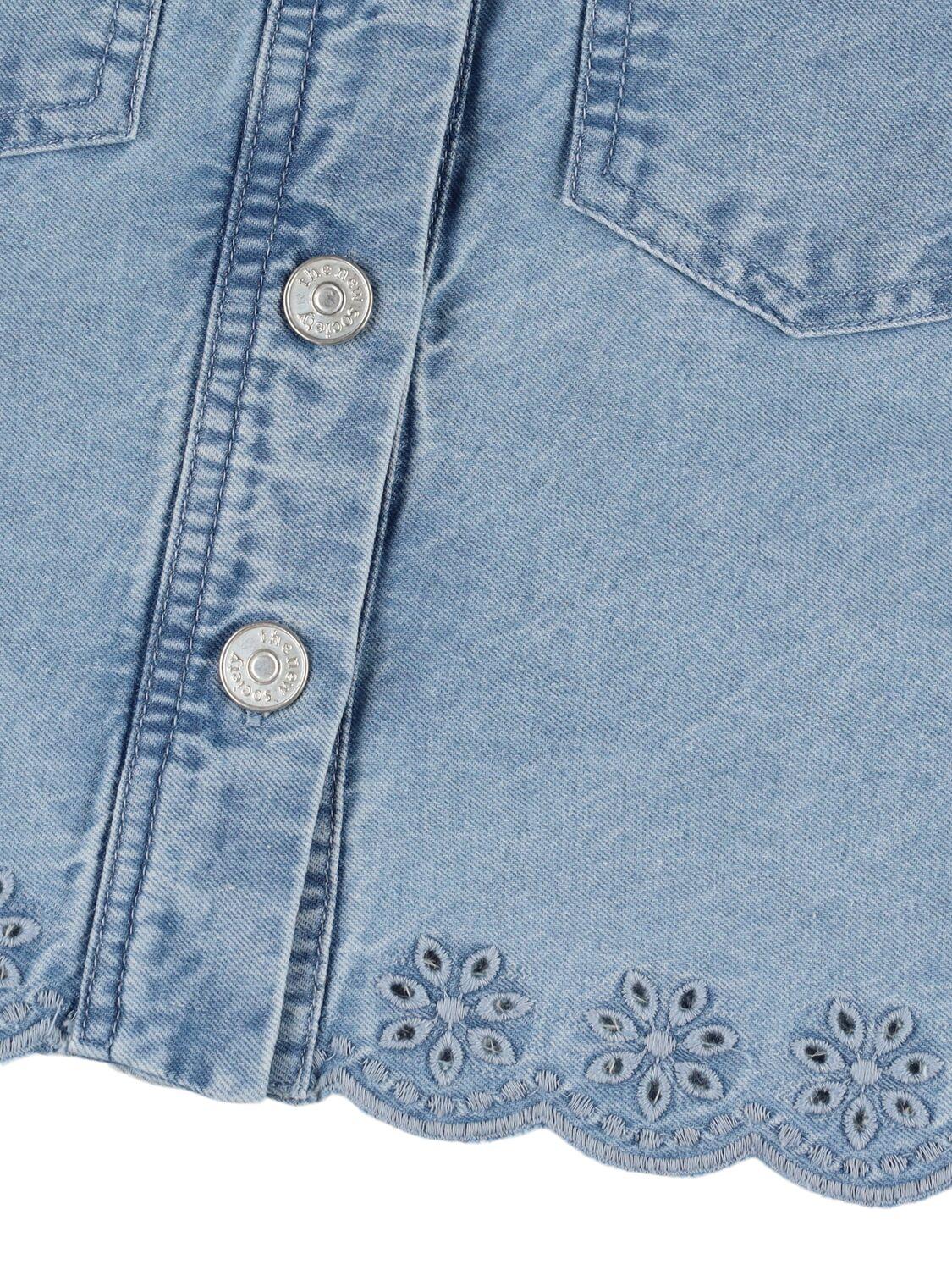THE NEW SOCIETY Cotton Denim Jacket
