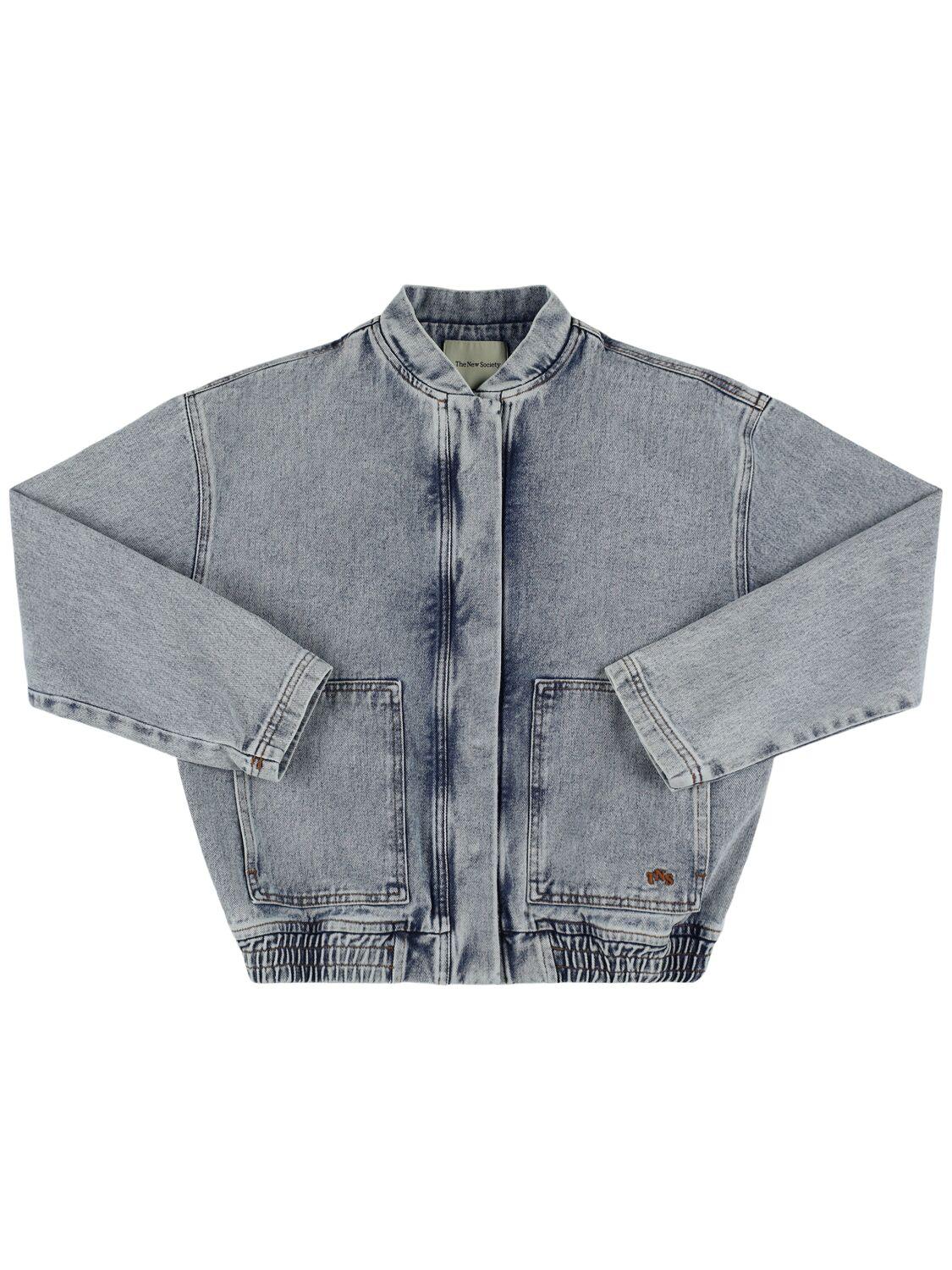 THE NEW SOCIETY Cotton Denim Jacket