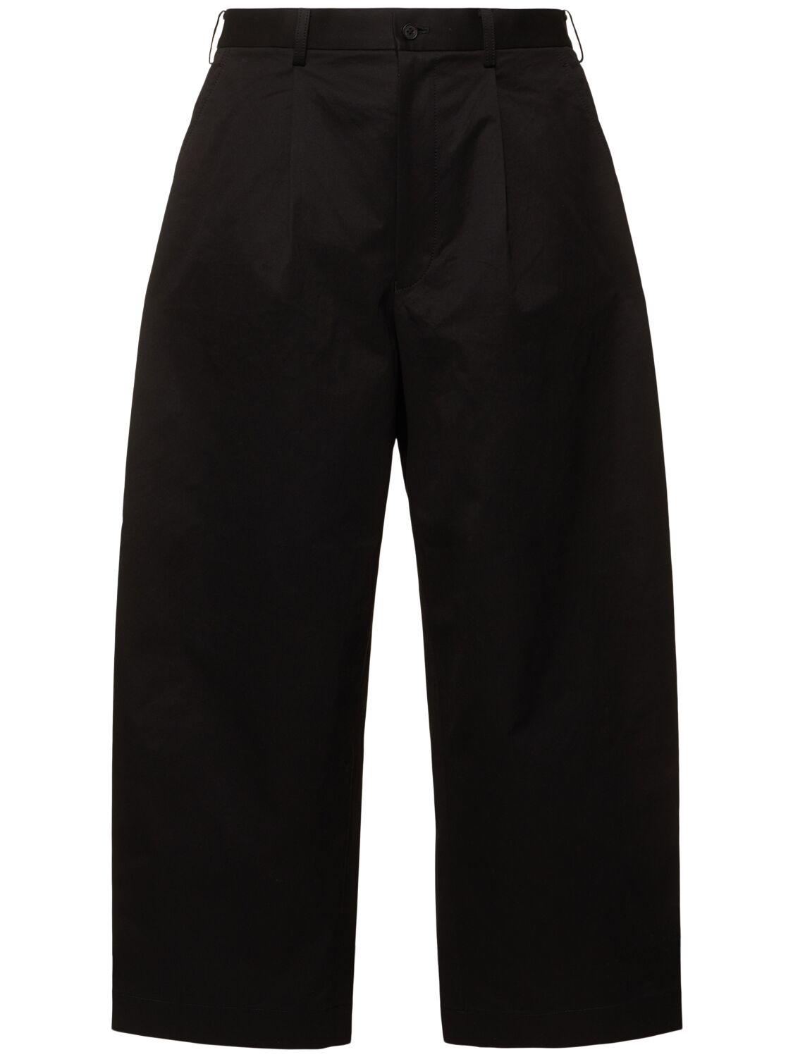 COMME DES GARÇONS HOMME Cotton Wide Chino Pants
