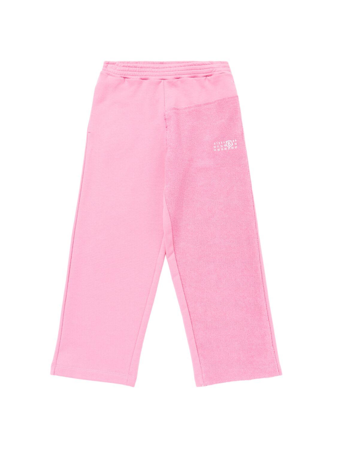 MM6 MAISON MARGIELA Printed Cotton Sweatpants