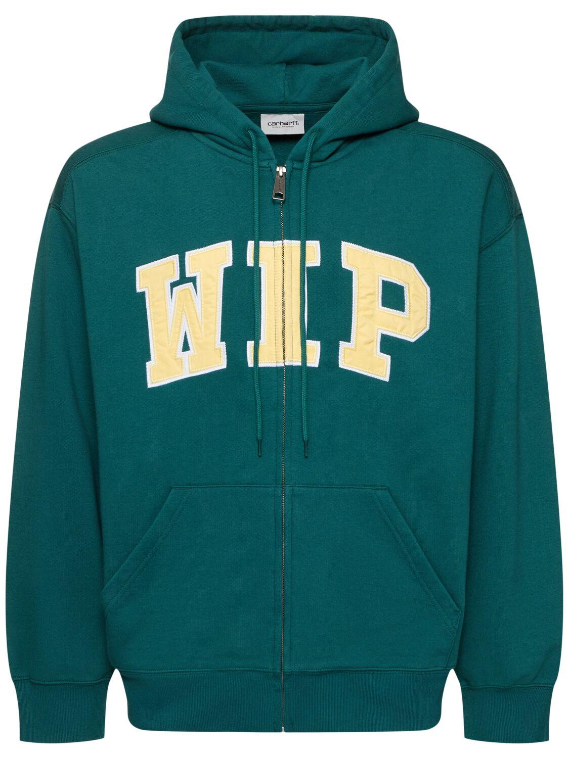 Carhartt WIP Cotton Blend Zip Hoodie