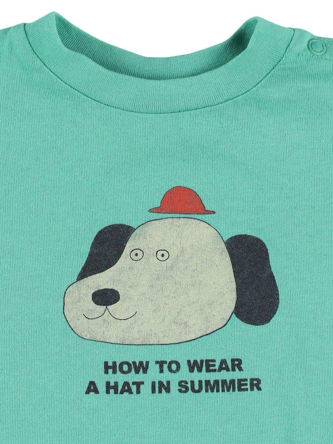 THE CAMPAMENTO Printed Cotton Jersey T-shirt