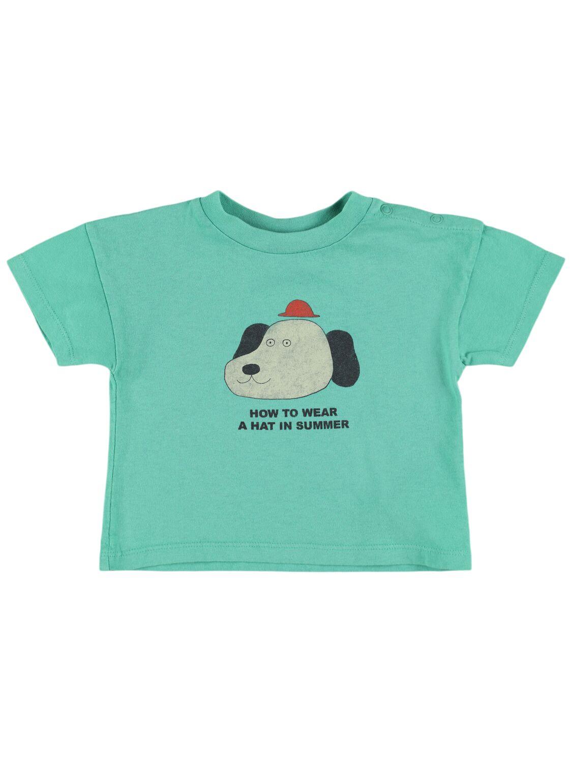 THE CAMPAMENTO Printed Cotton Jersey T-shirt