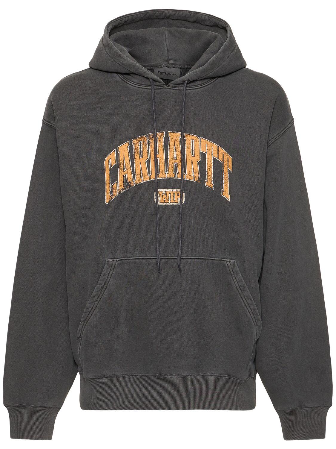 CARHARTT WIP Library Print Cotton Blend Hoodie