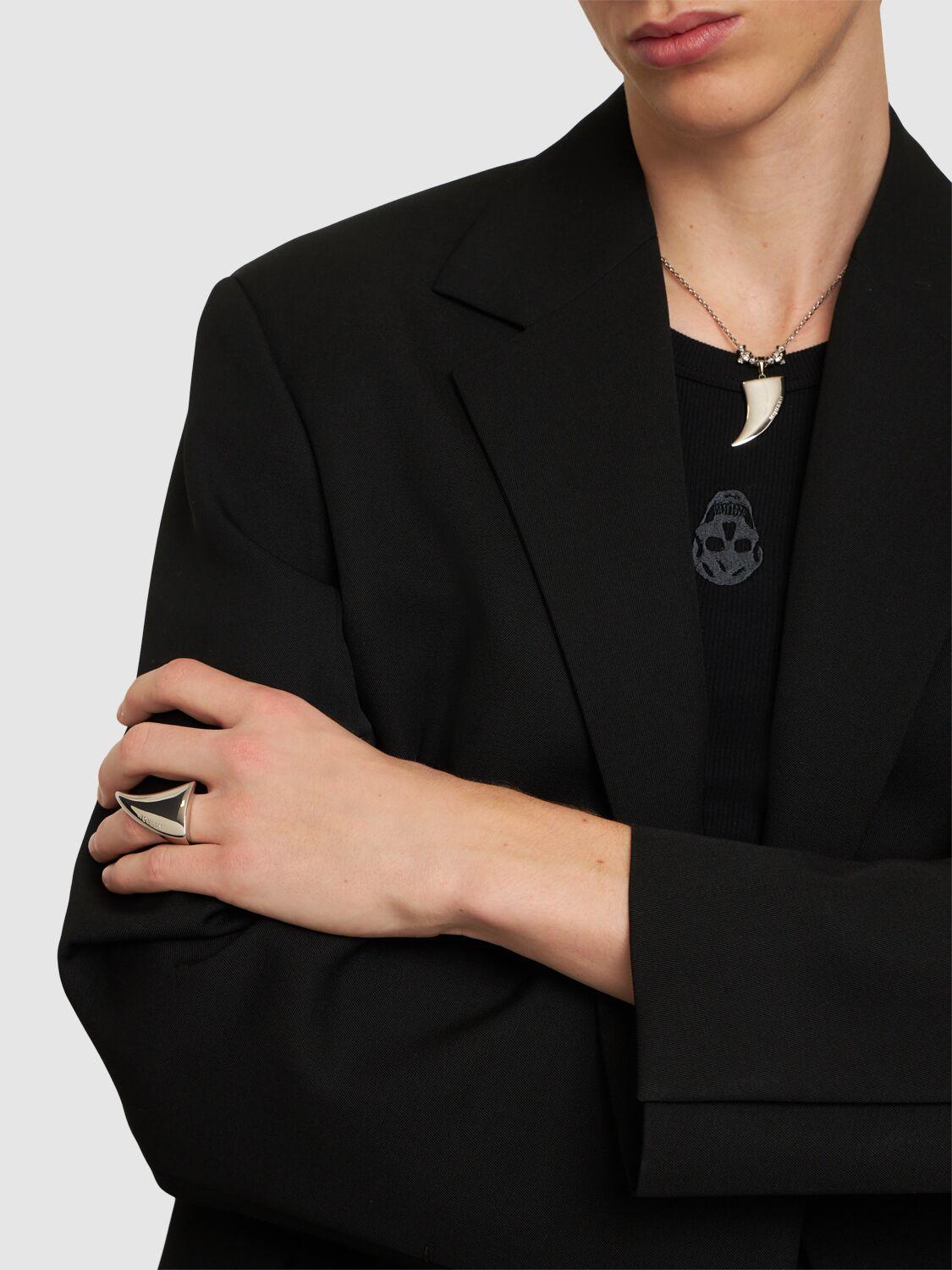 MCQUEEN Tiger Claw Brass Ring