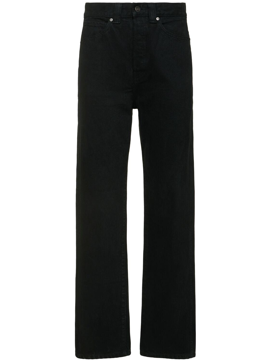 KHAITE Corben High Rise Straight Jeans