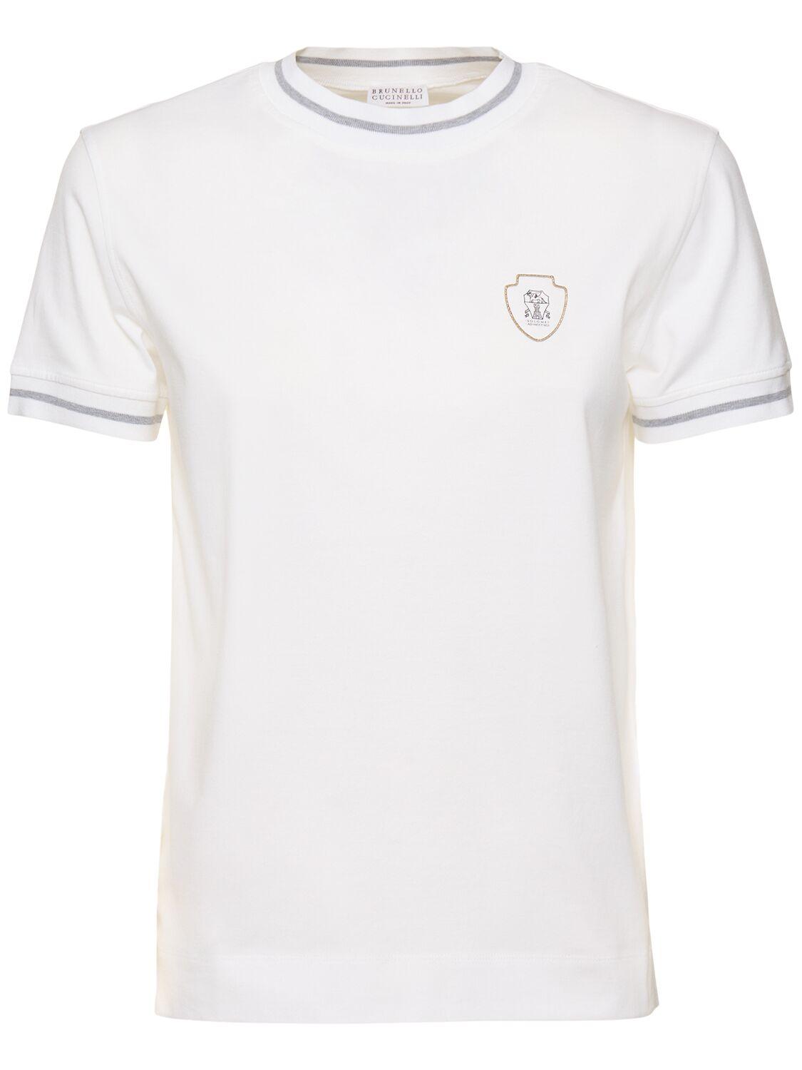 BRUNELLO CUCINELLI Cotton Jersey T-shirt