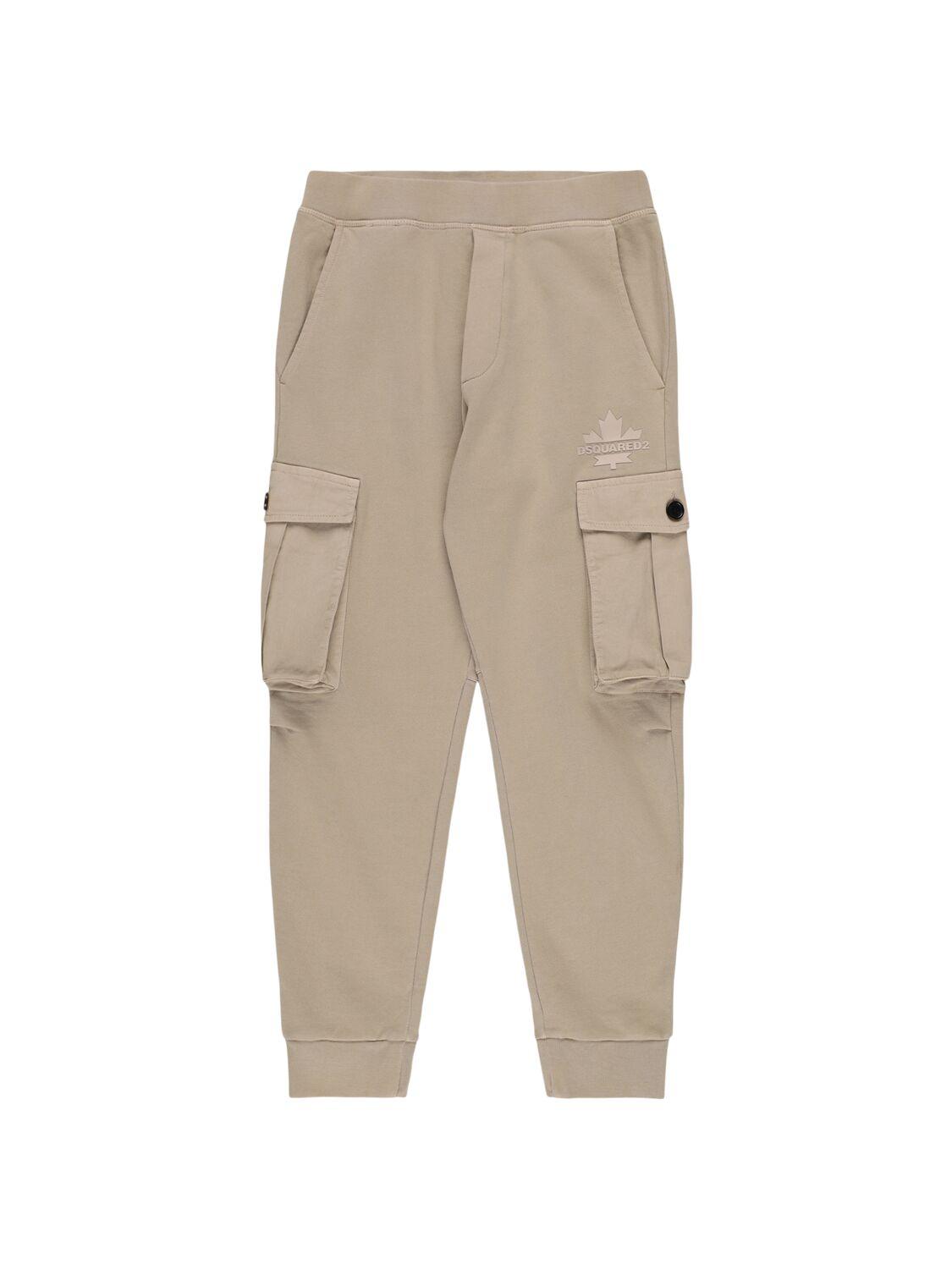 DSQUARED2 Cotton Cargo Sweatpants
