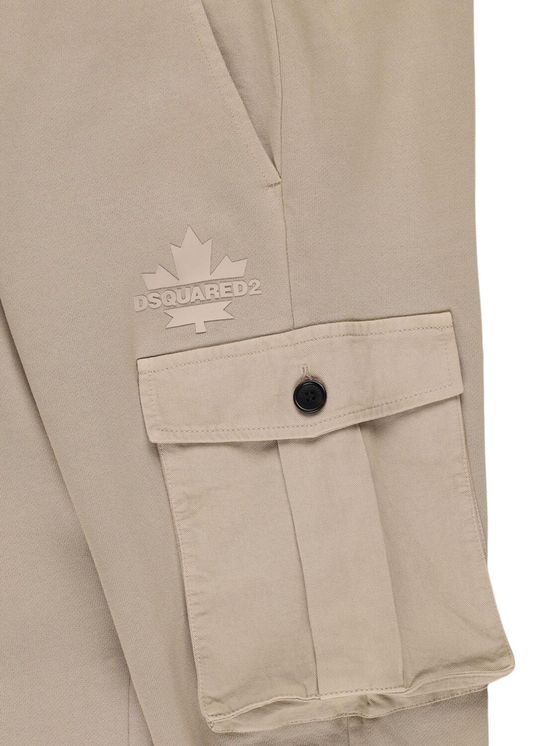 DSQUARED2 Cotton Cargo Sweatpants
