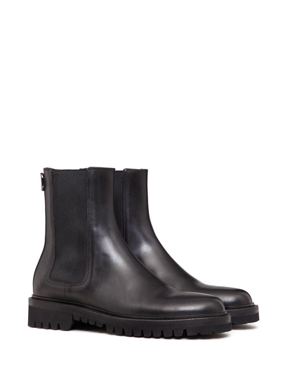 Valentino Garavani Men's Beatle Boot in Nero