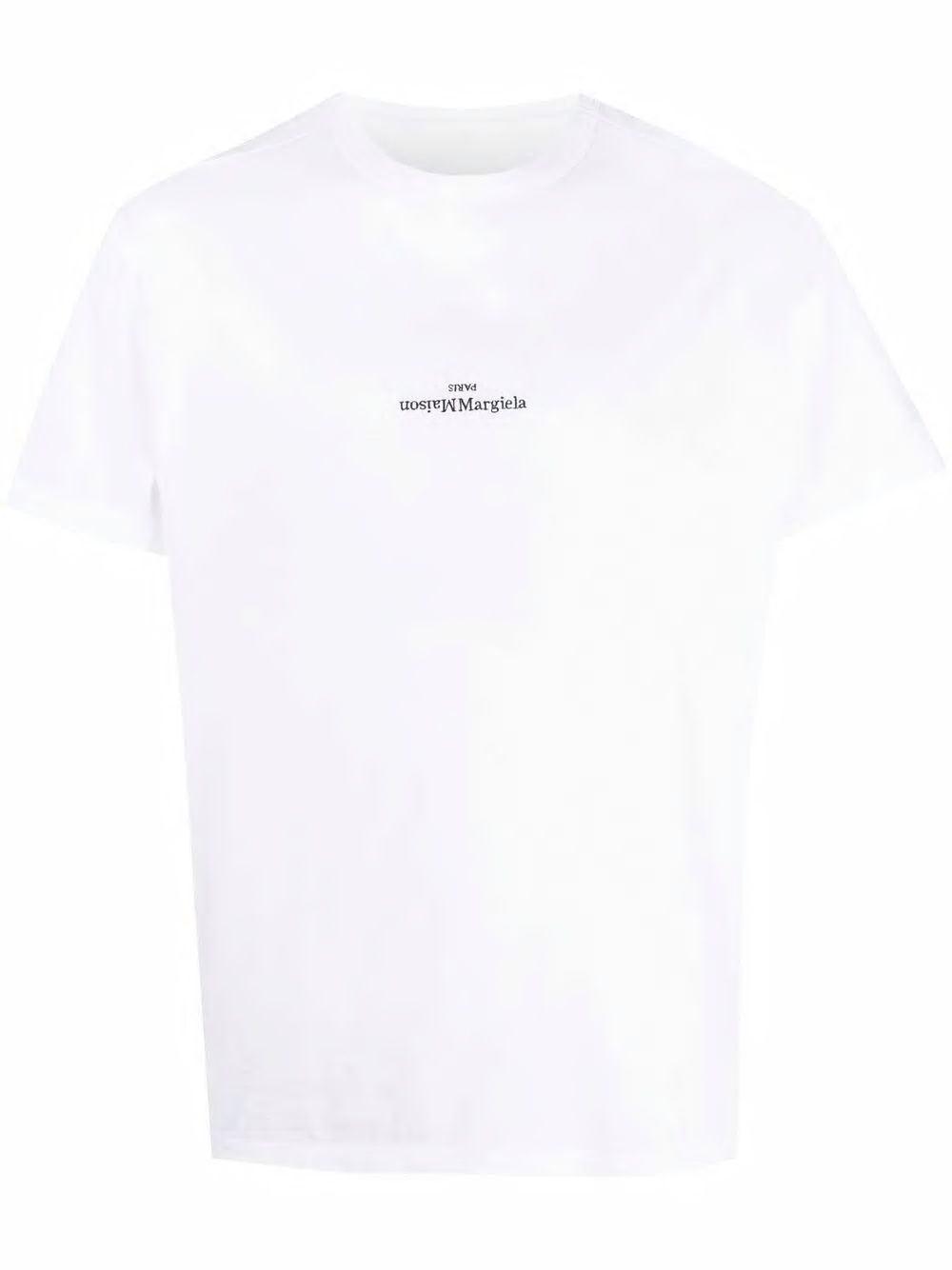 Maison Margiela Men's Distorted Logo T-Shirt