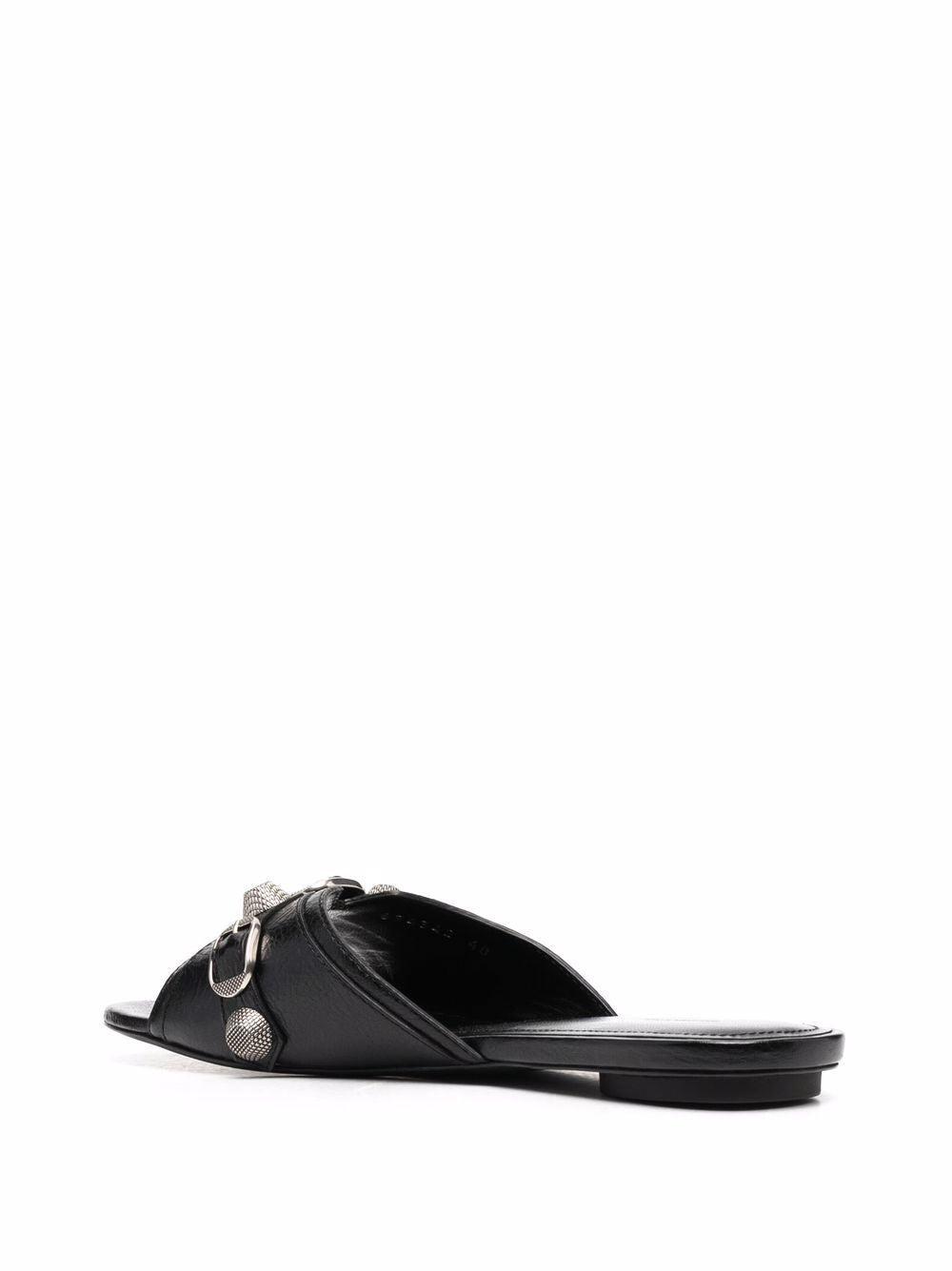 Balenciaga Cagole Sandal Black