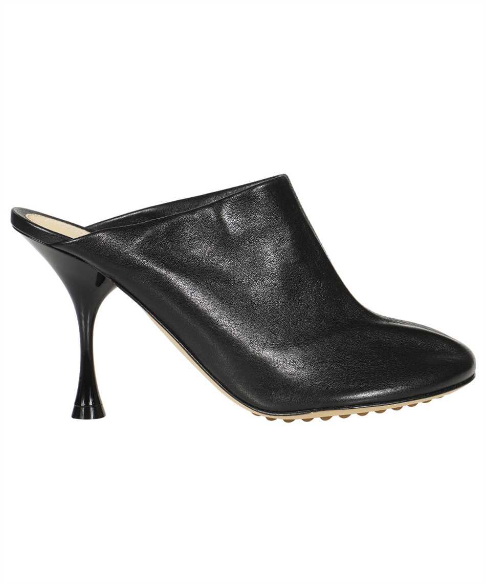 Bottega Veneta Leather Sandal and Women's Dot Mules in Black