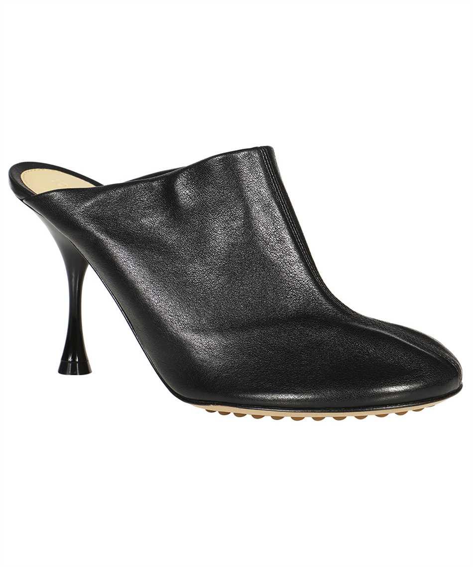 Bottega Veneta Leather Sandal and Women's Dot Mules in Black