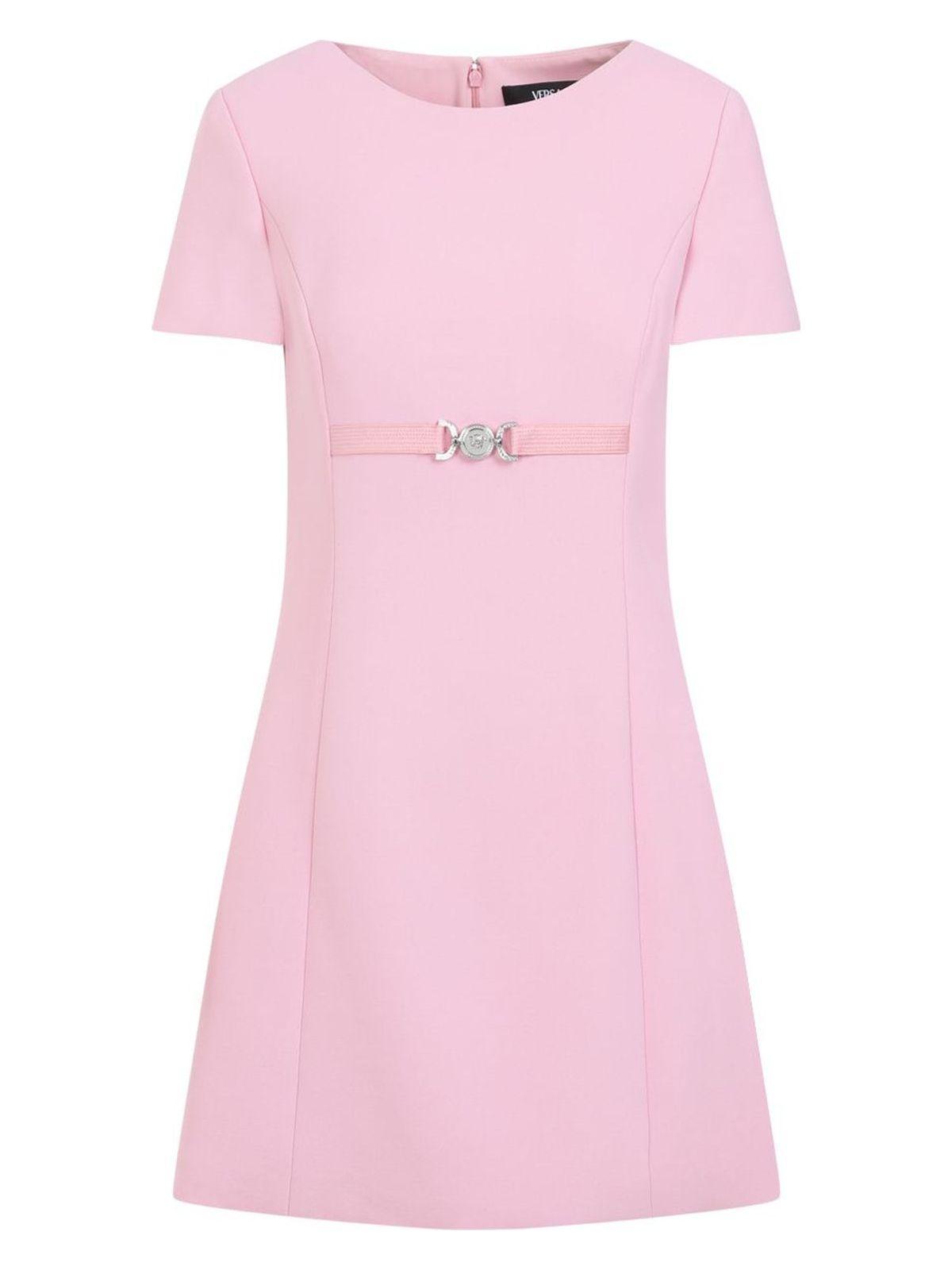 Versace Women's Viscose Dress in Pink