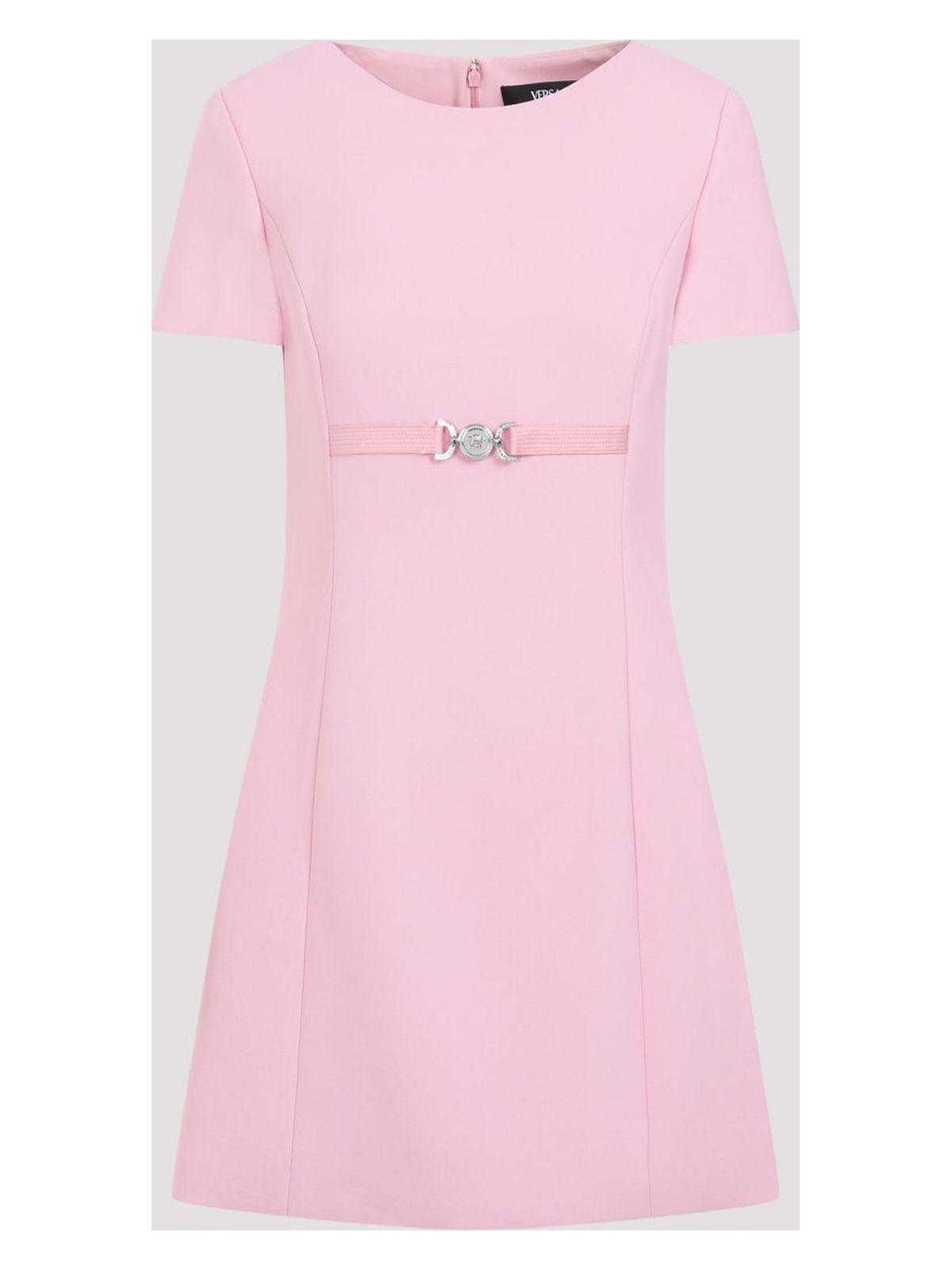 Versace Women's Viscose Dress in Pink