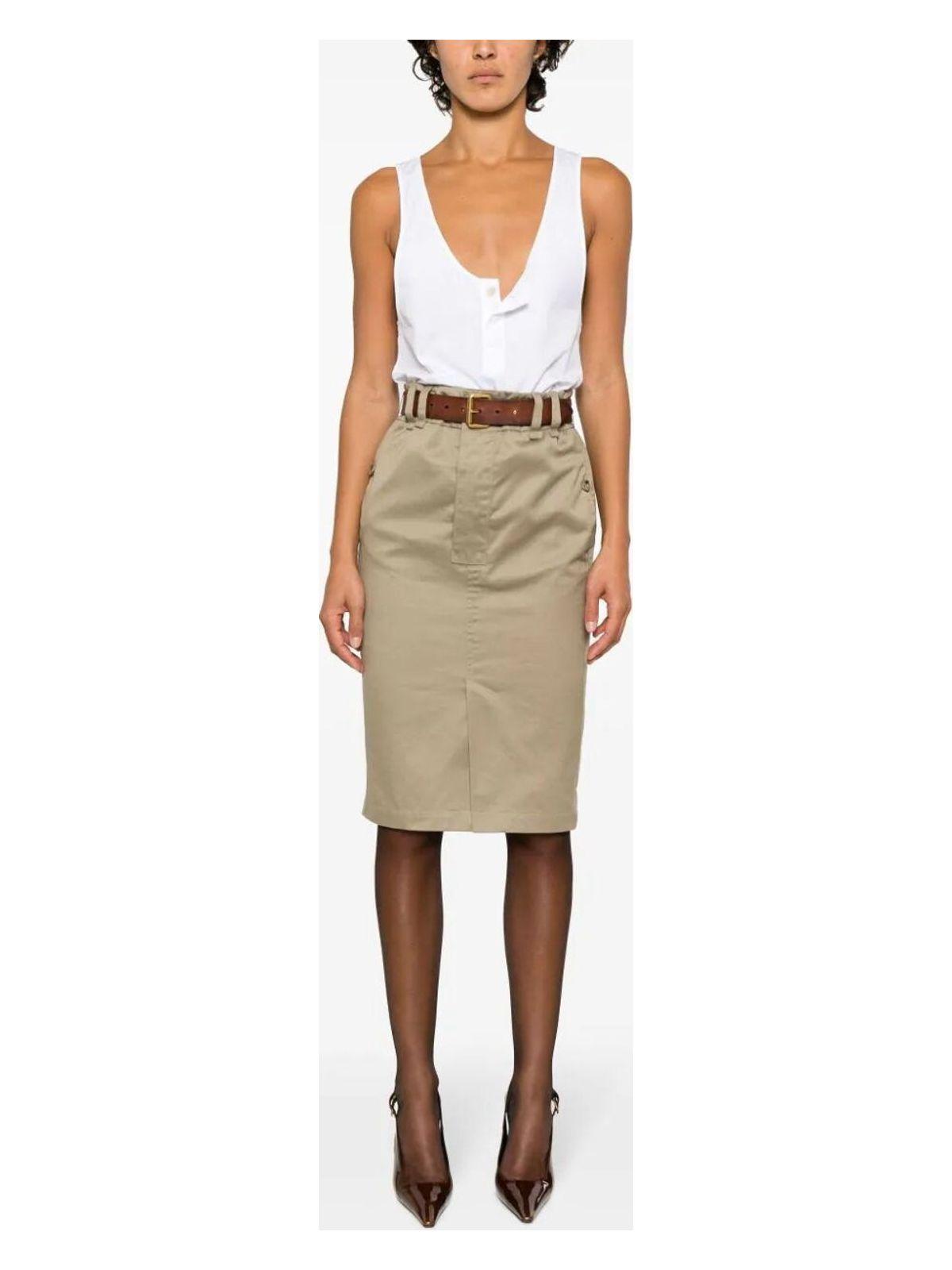 Saint Laurent Women's Cotton Poplin Tank Top