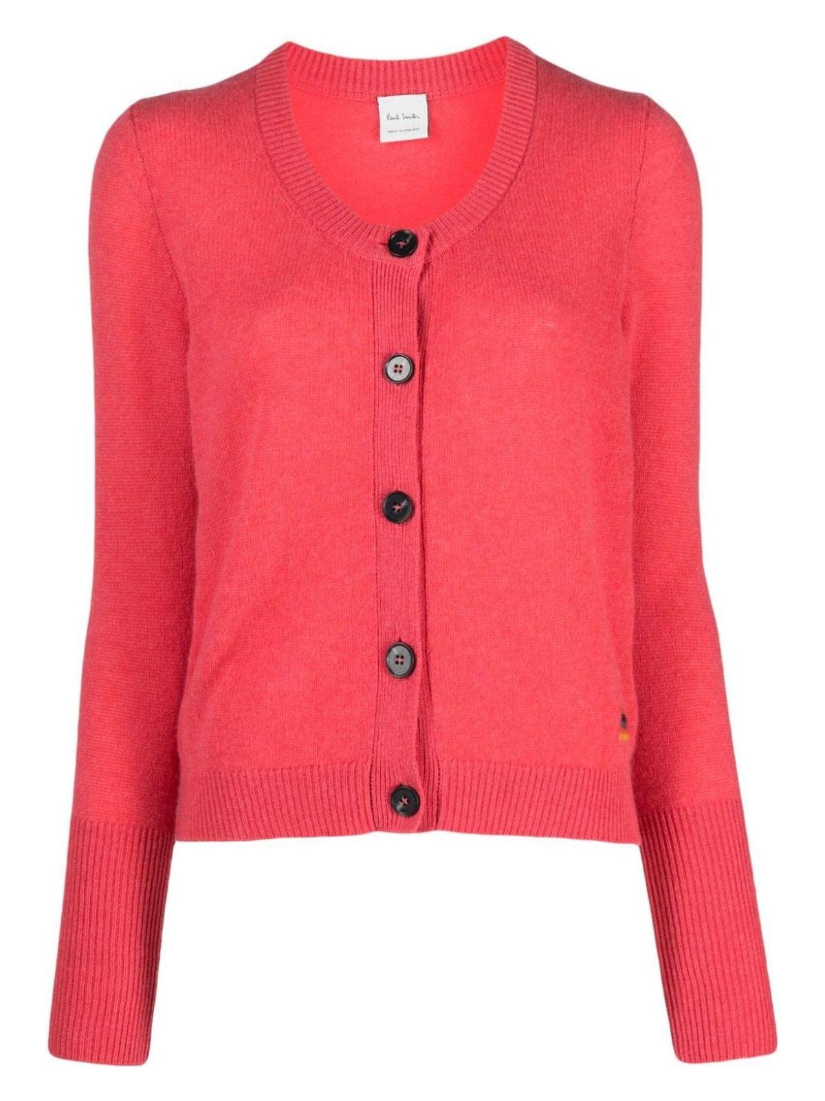 Paul Smith Women's Cashmere Cardigan in Pink